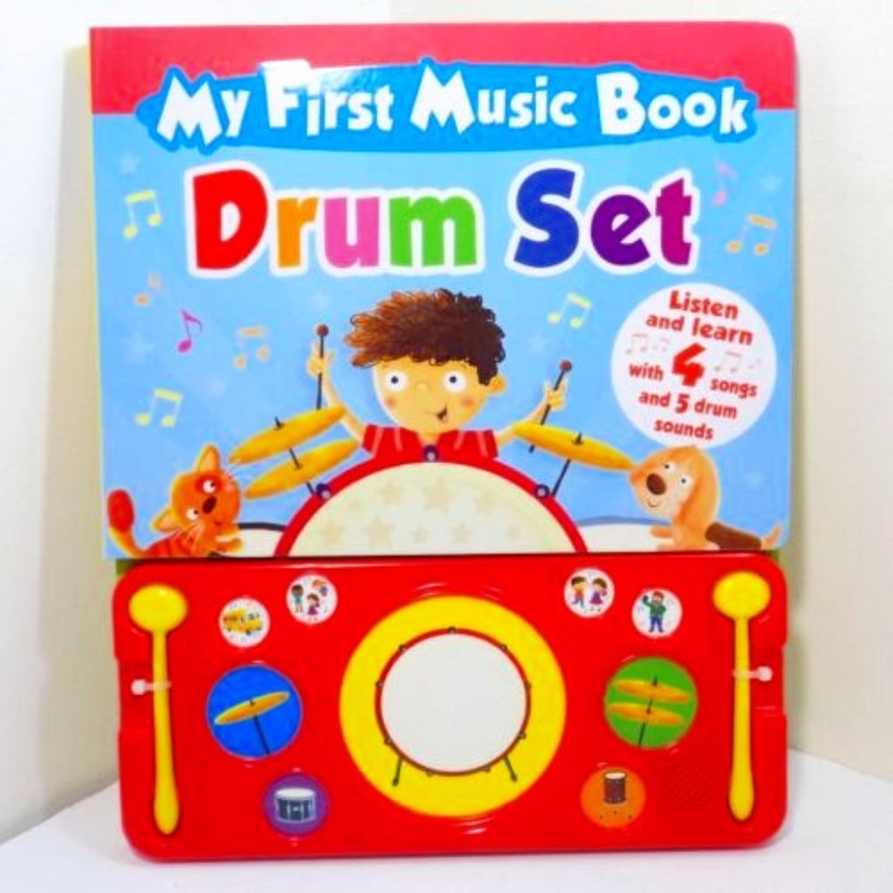IglooBooks' My First Music Book Drum Set Sound Board Book (2018, Novelty Book)